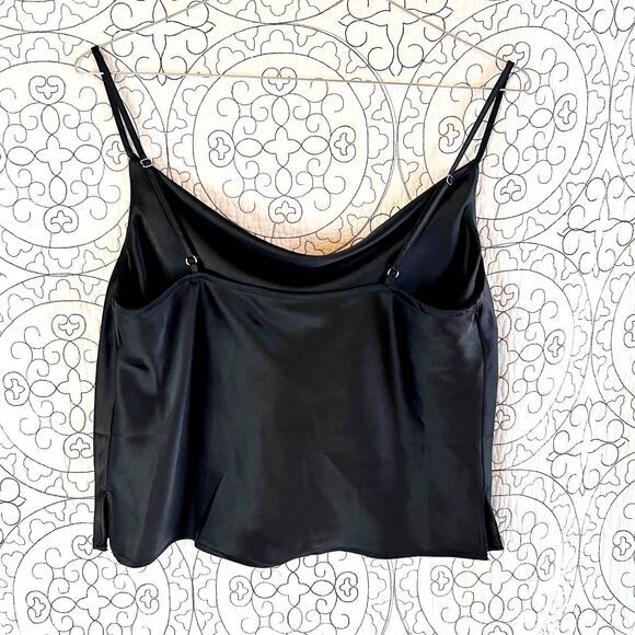 Forever 21 Black Satin Camisol L NWT - Picture 2 of 9